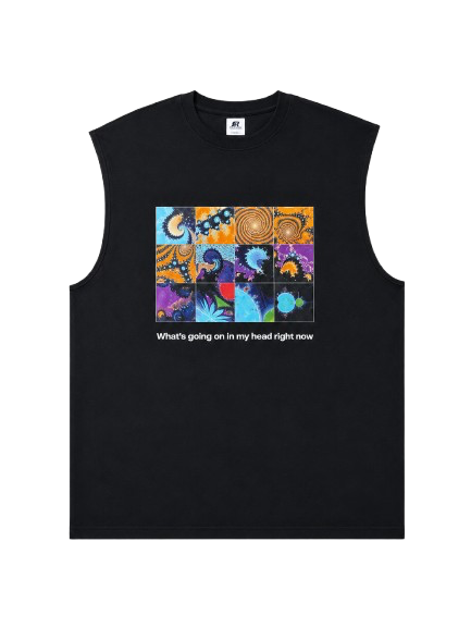 What’s going on in my head right now muscle Tee